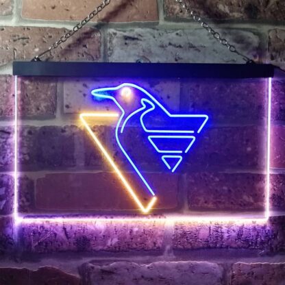 Pittsburgh Penguins Logo 1 LED Neon Sign - Legacy Edition neon sign LED