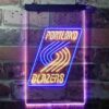 Portland Trail Blazers Logo LED Neon Sign Legacy Edition