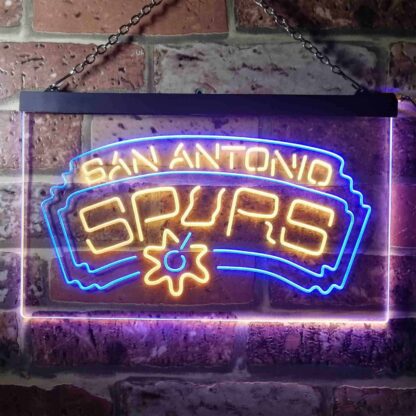 San Antonio Spurs Logo LED Neon Sign - Legacy Edition neon sign LED