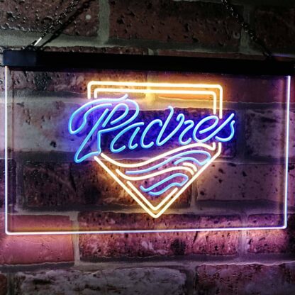 San Diego Padres Logo 1 LED Neon Sign - Legacy Edition neon sign LED