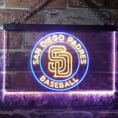 San Diego Padres Logo 2 LED Neon Sign neon sign LED