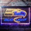 Seattle Seahawks Bud Light LED Neon Sign