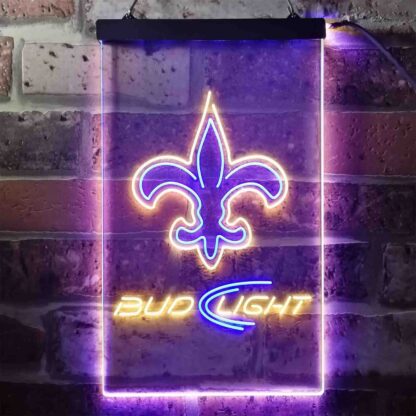 New Orleans Saints Bud Light LED Neon Sign neon sign LED