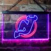 New Jersey Devils Logo LED Neon Sign Legacy Edition