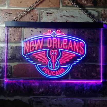 New Orleans Pelicans Logo LED Neon Sign neon sign LED