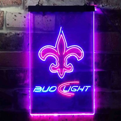 New Orleans Saints Bud Light LED Neon Sign neon sign LED