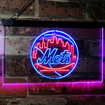 New York Mets Logo 1 LED Neon Sign neon sign LED