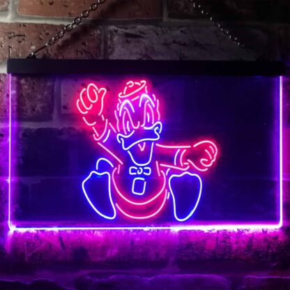 Oregon Ducks Mascot LED Neon Sign neon sign LED