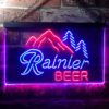 Rainier Beer Mountain LED Neon Sign