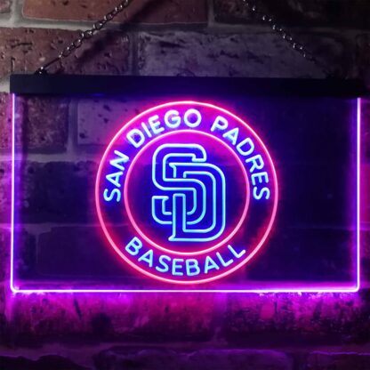 San Diego Padres Logo 2 LED Neon Sign neon sign LED