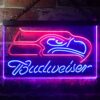 Seattle Seahawks Budweiser LED Neon Sign
