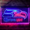 Seattle Seahawks Corona Light LED Neon Sign