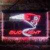 New England Patriots Bud Light LED Neon Sign