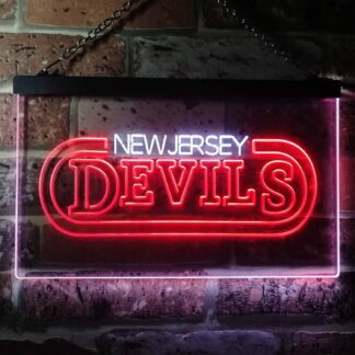 New Jersey Devils Banner LED Neon Sign neon sign LED