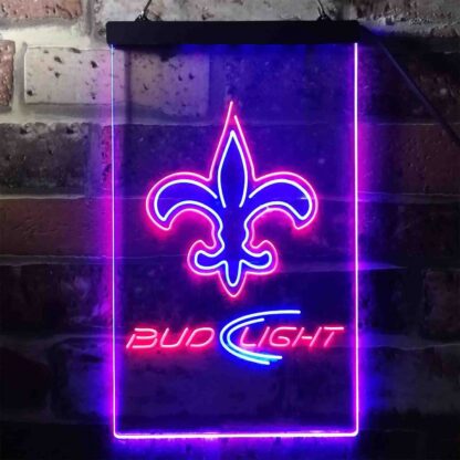 New Orleans Saints Bud Light LED Neon Sign neon sign LED