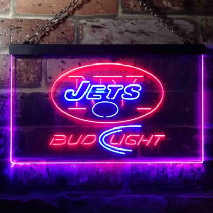 New York Jets Bud Light LED Neon Sign neon sign LED