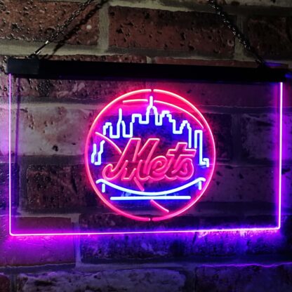 New York Mets Logo 1 LED Neon Sign neon sign LED