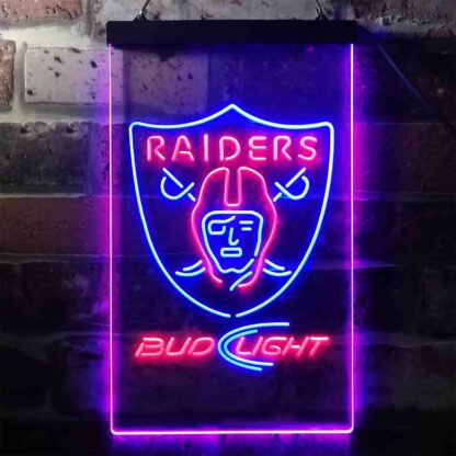 Oakland Raiders Bud Light LED Neon Sign neon sign LED