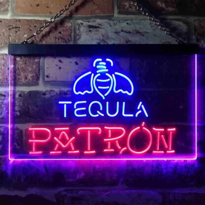 Patron Bee Logo LED Neon Sign neon sign LED