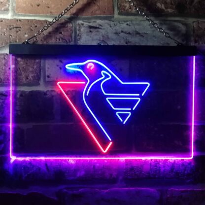 Pittsburgh Penguins Logo 1 LED Neon Sign - Legacy Edition neon sign LED