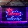 Sapporo Premium Beer Fish Star LED Neon Sign