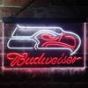 Seattle Seahawks Budweiser LED Neon Sign