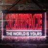 aScarface The World Is Yours LED Neon Sign