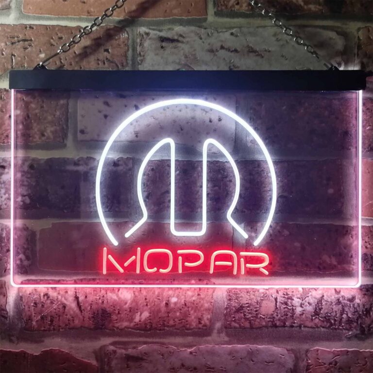 Mopar LED Neon Sign - neon sign - LED sign - shop - What's your sign?