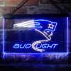 New England Patriots Bud Light LED Neon Sign