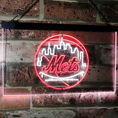 New York Mets Logo 1 LED Neon Sign neon sign LED