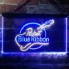 Pabst Blue Ribbon Guitar LED Neon Sign