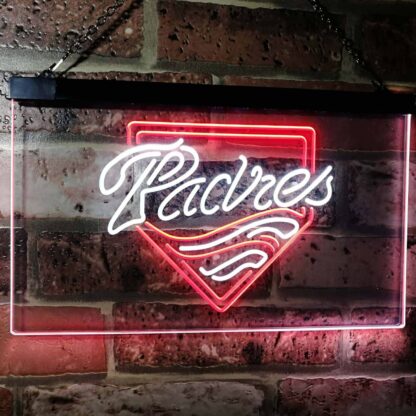 San Diego Padres Logo 1 LED Neon Sign - Legacy Edition neon sign LED