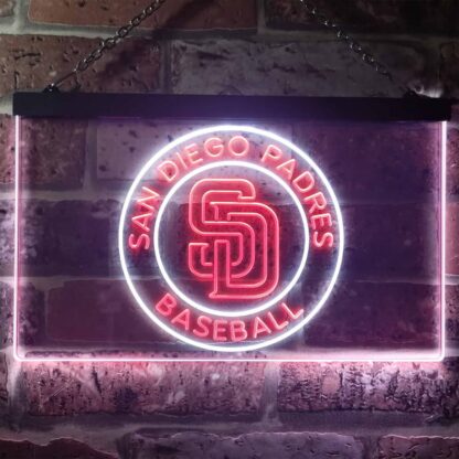 San Diego Padres Logo 2 LED Neon Sign neon sign LED