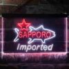 Sapporo Premium Beer Fish Star LED Neon Sign