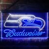 Seattle Seahawks Budweiser LED Neon Sign