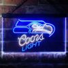 Seattle Seahawks Coors Light LED Neon Sign