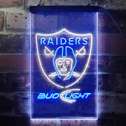 Oakland Raiders Bud Light LED Neon Sign neon sign LED