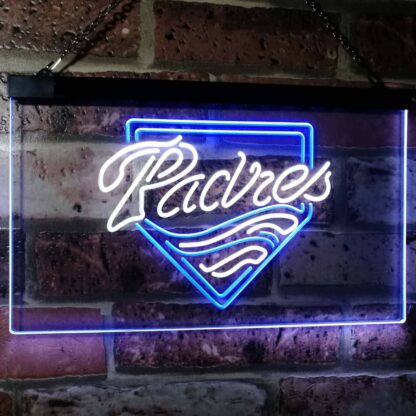 San Diego Padres Logo 1 LED Neon Sign - Legacy Edition neon sign LED