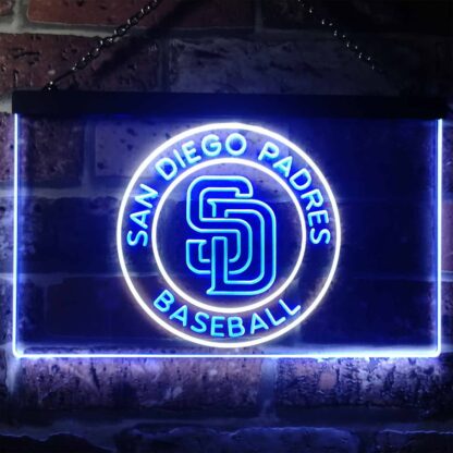 San Diego Padres Logo 2 LED Neon Sign neon sign LED