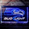aSeattle Seahawks Bud Light LED Neon Sign