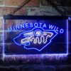 Minnesota Wild Logo LED Neon Sign Legacy Edition