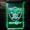 Oakland Raiders Bud Light LED Neon Sign