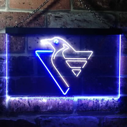 Pittsburgh Penguins Logo 1 LED Neon Sign - Legacy Edition neon sign LED