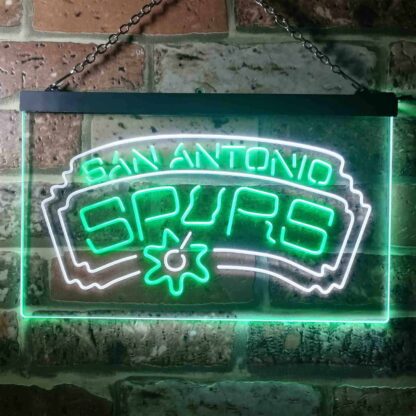 San Antonio Spurs Logo LED Neon Sign - Legacy Edition neon sign LED