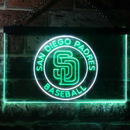 San Diego Padres Logo 2 LED Neon Sign neon sign LED