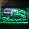 Seattle Seahawks Budweiser LED Neon Sign