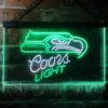 Seattle Seahawks Coors Light LED Neon Sign