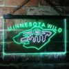 Minnesota Wild Logo LED Neon Sign Legacy Edition