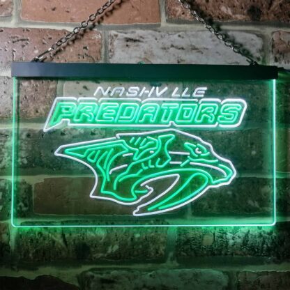 Nashville Predators Logo LED Neon Sign neon sign LED