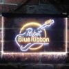Pabst Blue Ribbon Guitar LED Neon Sign
